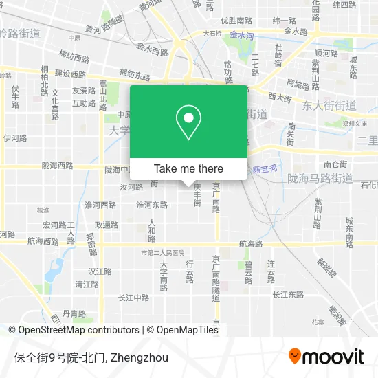 保全街9号院-北门 map