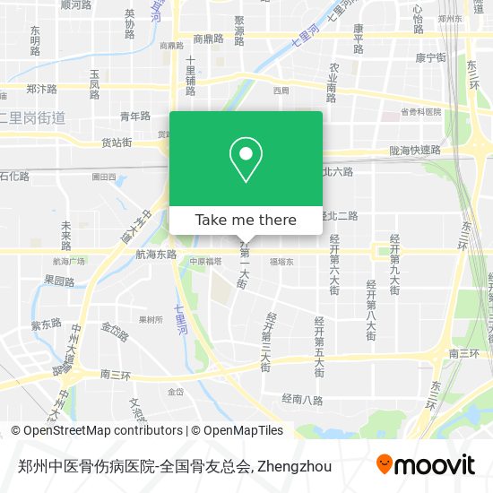 郑州中医骨伤病医院-全国骨友总会 map