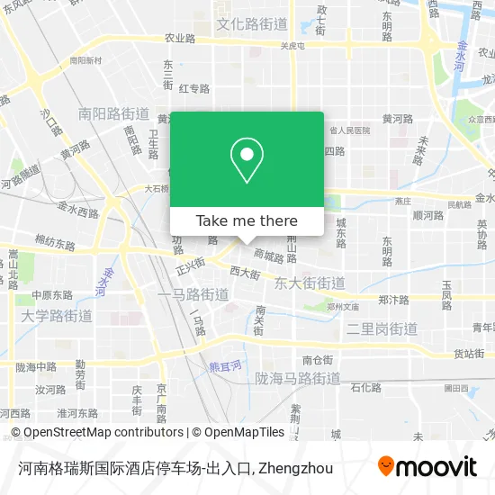 河南格瑞斯国际酒店停车场-出入口 map