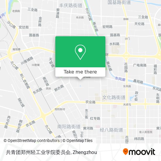 共青团郑州轻工业学院委员会 map