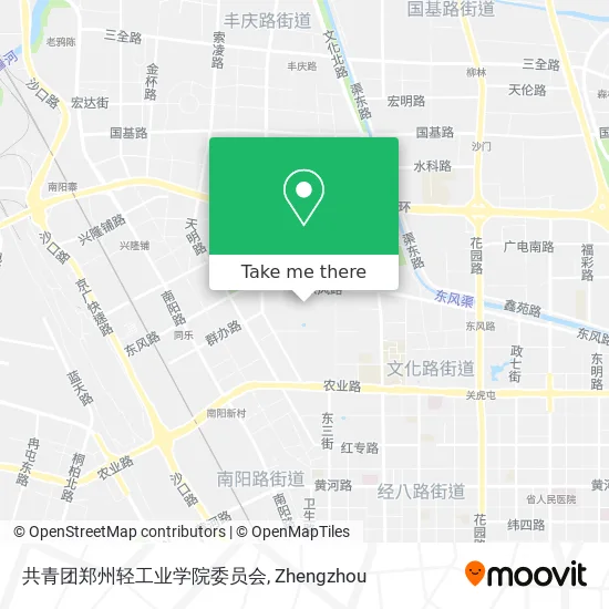 共青团郑州轻工业学院委员会 map