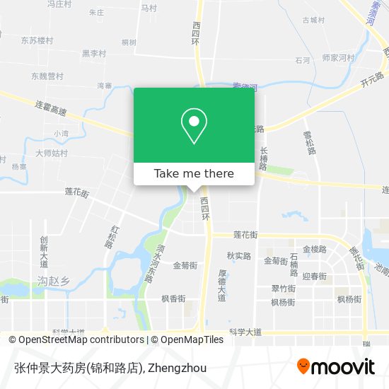 张仲景大药房(锦和路店) map