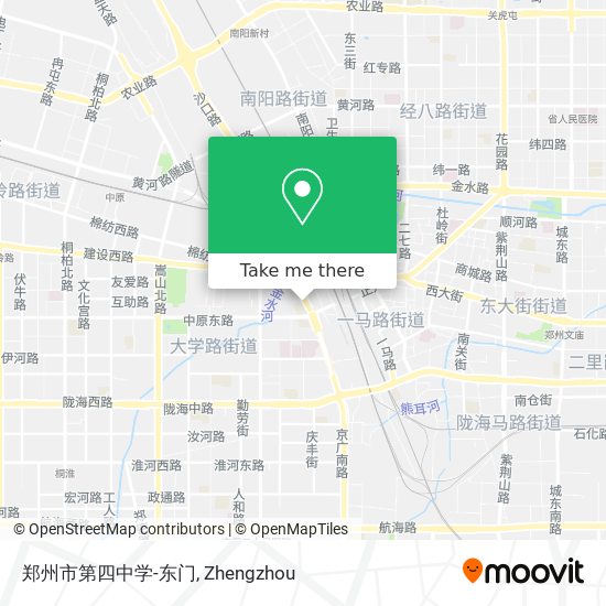 郑州市第四中学-东门 map