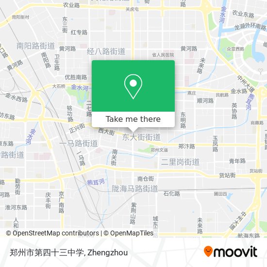 郑州市第四十三中学 map