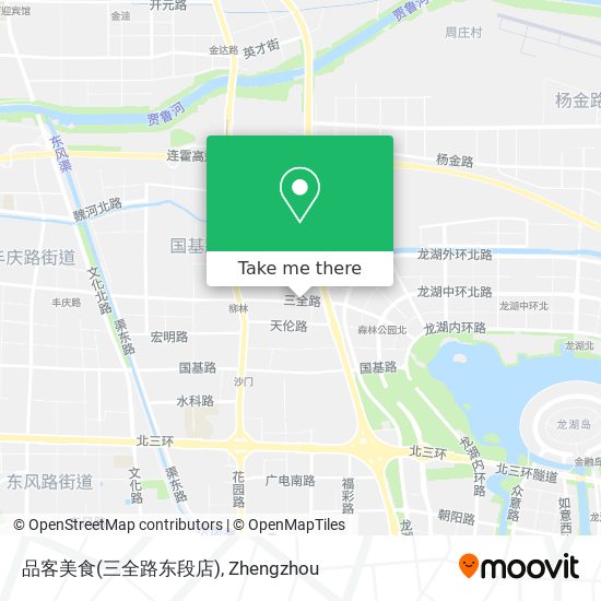 品客美食(三全路东段店) map