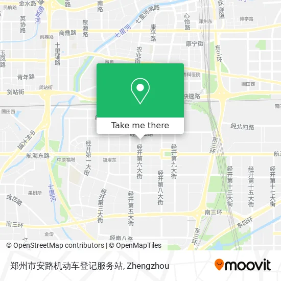 郑州市安路机动车登记服务站 map