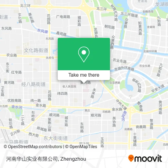 河南华山实业有限公司 map