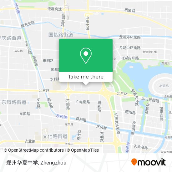 郑州华夏中学 map