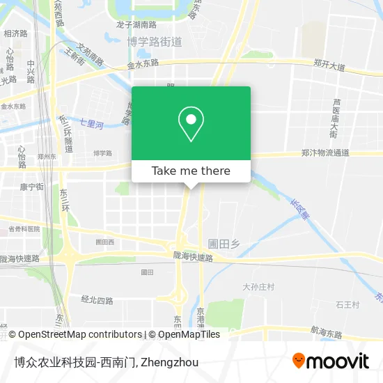 博众农业科技园-西南门 map