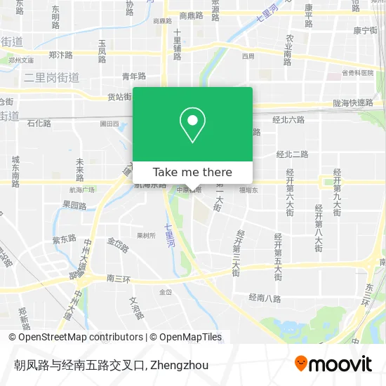 朝凤路与经南五路交叉口 map