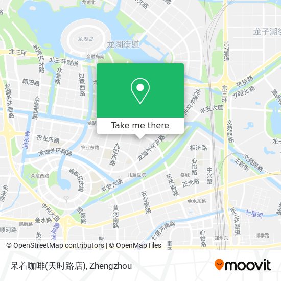 呆着咖啡(天时路店) map
