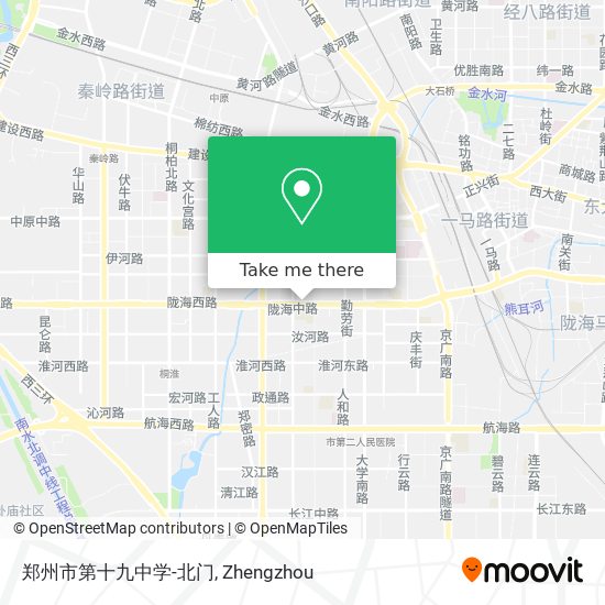 郑州市第十九中学-北门 map