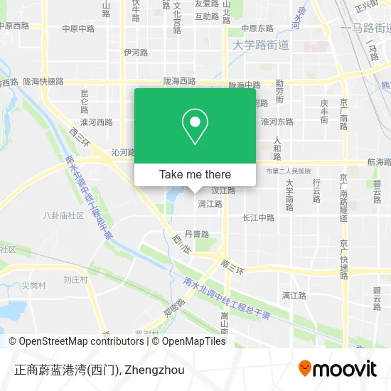 正商蔚蓝港湾(西门) map