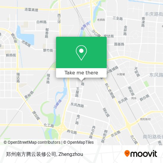 郑州南方腾云装修公司 map