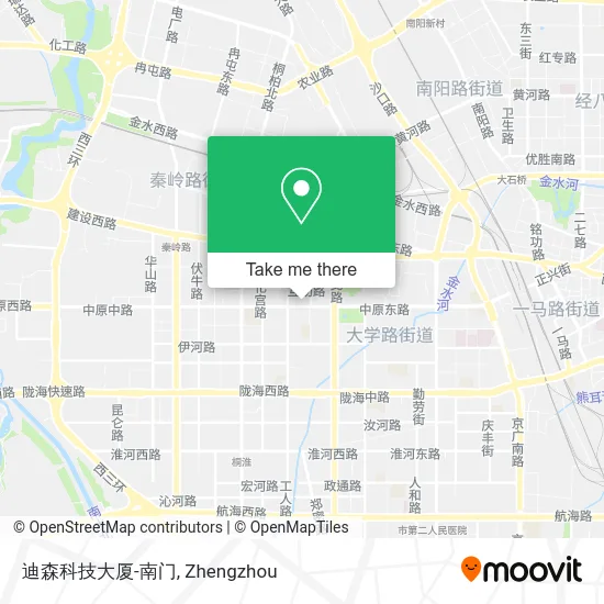 迪森科技大厦-南门 map