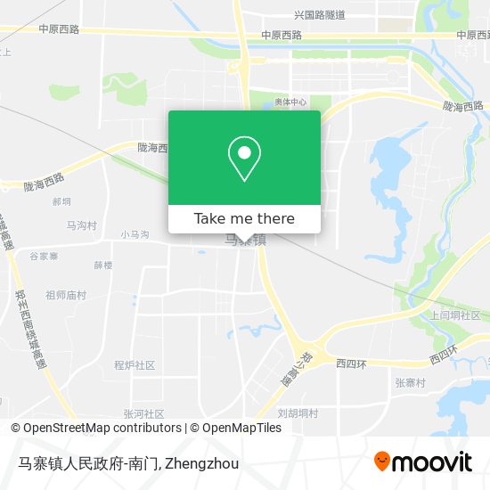 马寨镇人民政府-南门 map