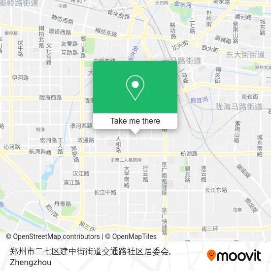 郑州市二七区建中街街道交通路社区居委会 map