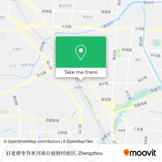 好老师专升本河南分校财经校区 map