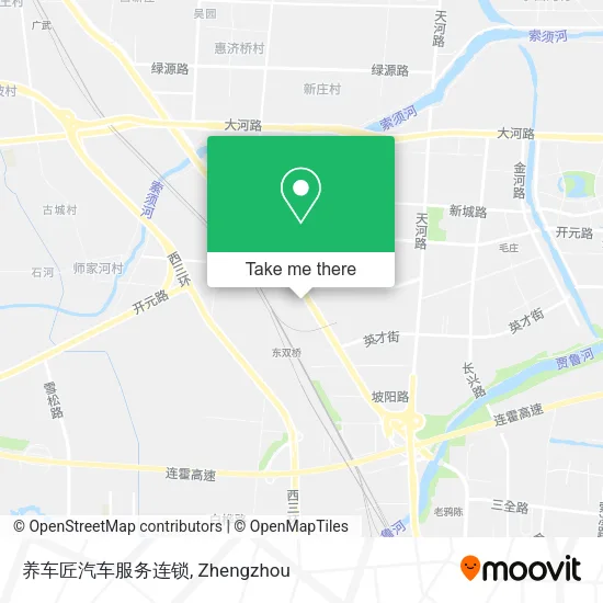 养车匠汽车服务连锁 map