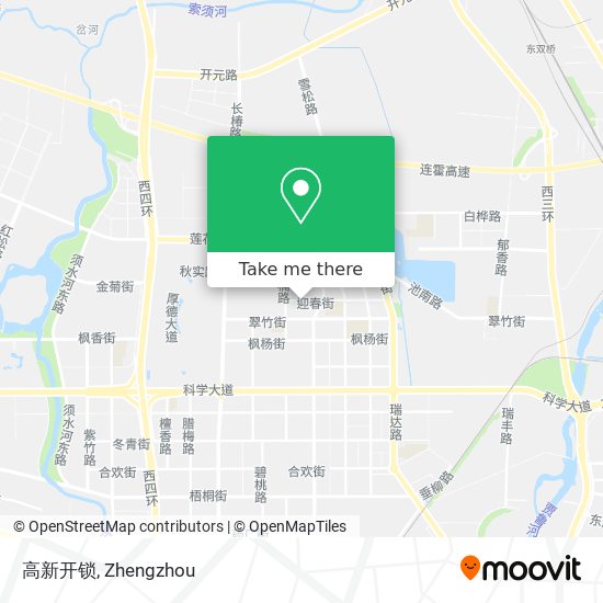 高新开锁 map