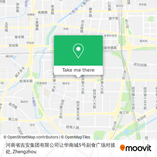 河南省吉安集团有限公司让华南城5号副食广场对接处 map