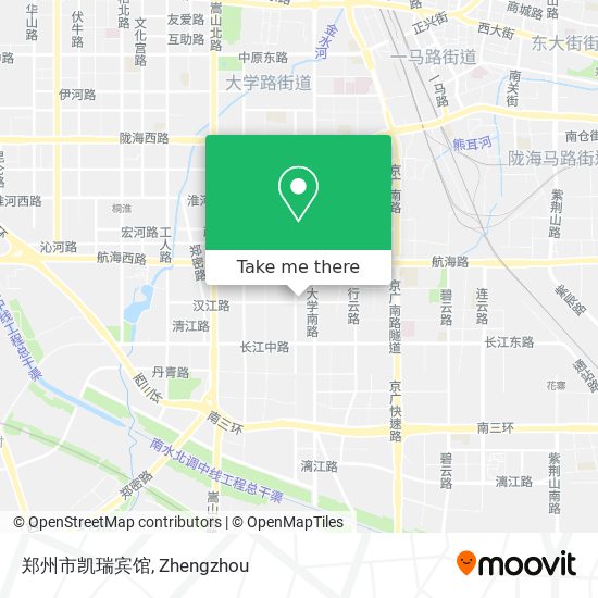 郑州市凯瑞宾馆 map