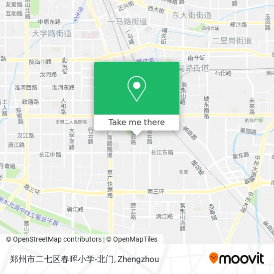 郑州市二七区春晖小学-北门 map