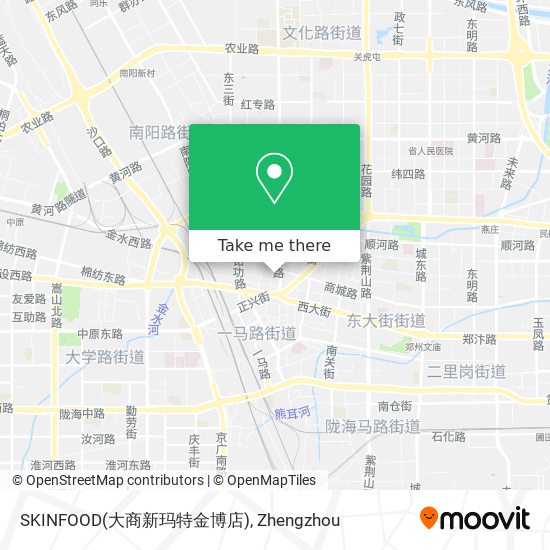 SKINFOOD(大商新玛特金博店) map