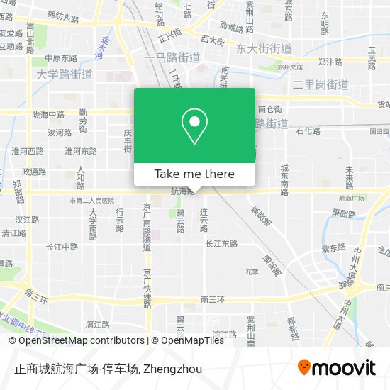 正商城航海广场-停车场 map