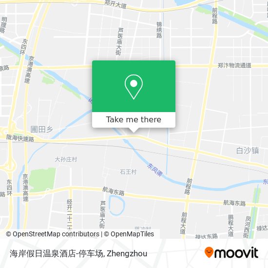 海岸假日温泉酒店-停车场 map