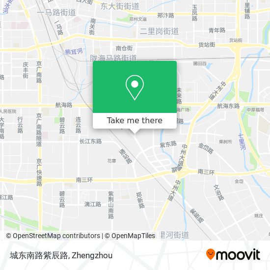 城东南路紫辰路 map