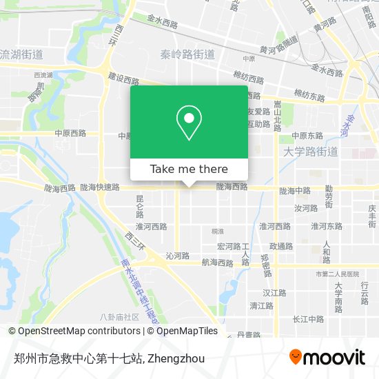 郑州市急救中心第十七站 map