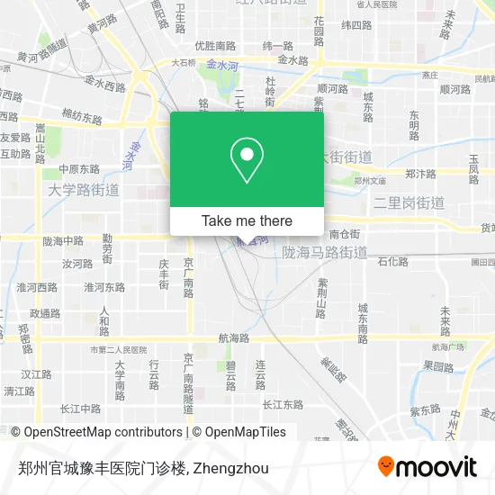 郑州官城豫丰医院门诊楼 map