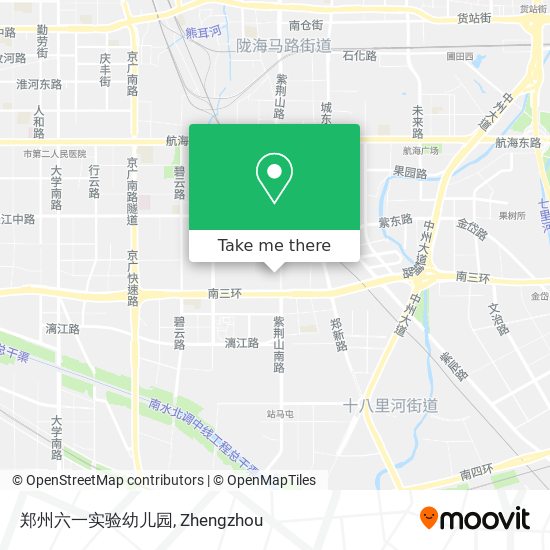 郑州六一实验幼儿园 map