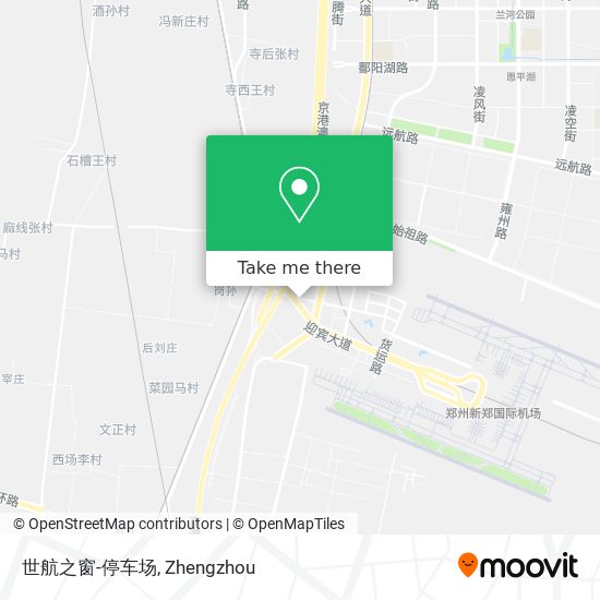 世航之窗-停车场 map
