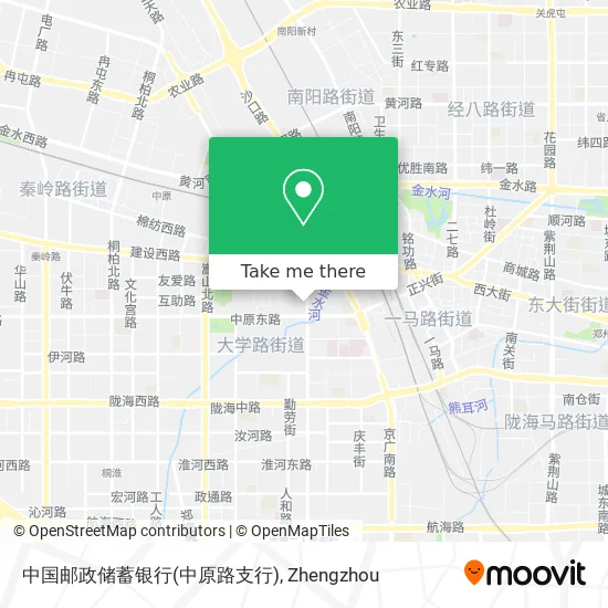 中国邮政储蓄银行(中原路支行) map