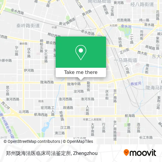 郑州陇海法医临床司法鉴定所 map