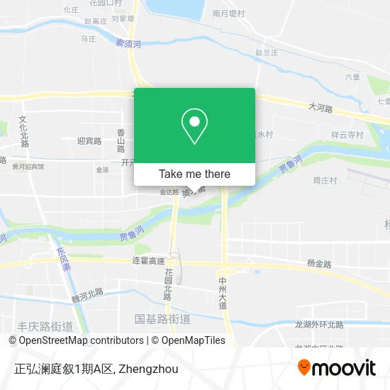 正弘澜庭叙1期A区 map