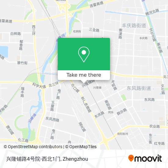 兴隆铺路4号院-西北1门 map
