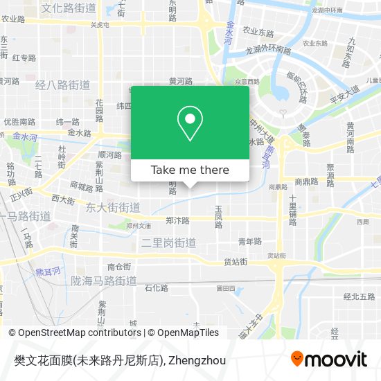 樊文花面膜(未来路丹尼斯店) map