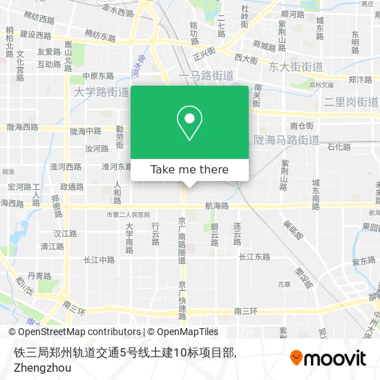 铁三局郑州轨道交通5号线土建10标项目部 map