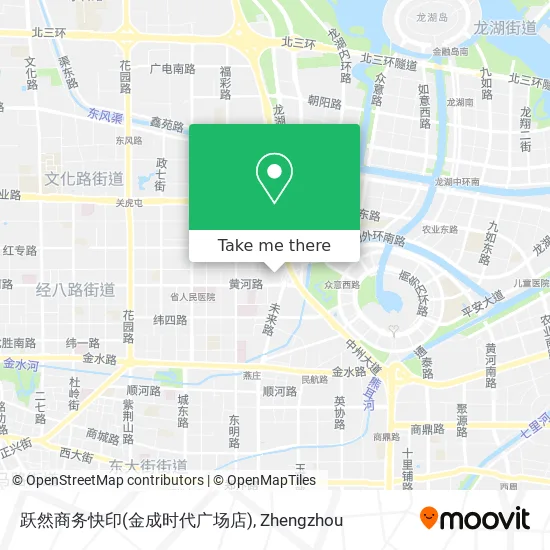 跃然商务快印(金成时代广场店) map