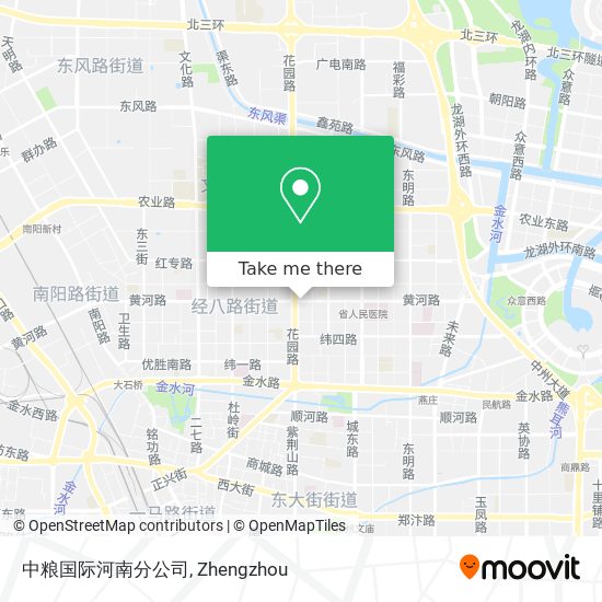 中粮国际河南分公司 map