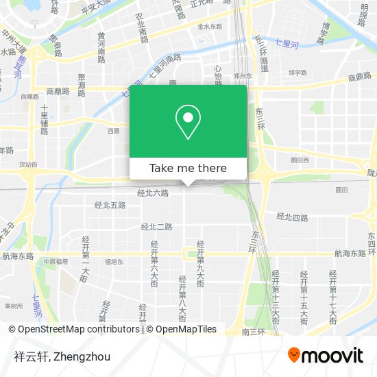 祥云轩 map