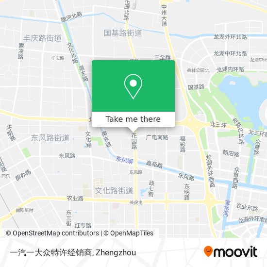 一汽一大众特许经销商 map