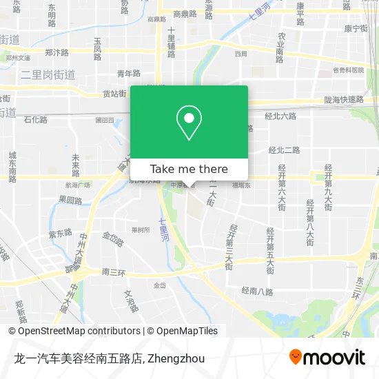 龙一汽车美容经南五路店 map