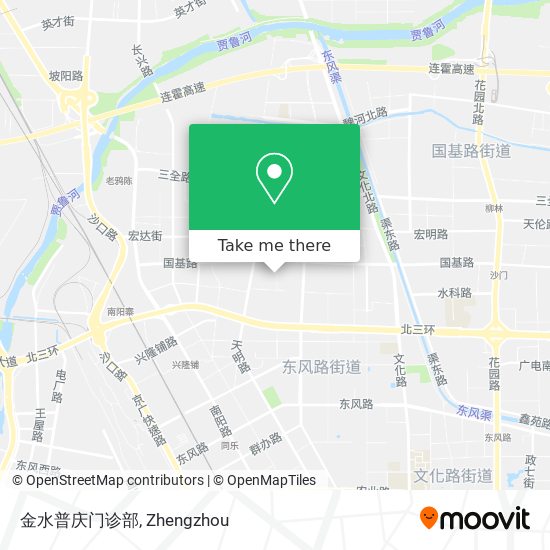 金水普庆门诊部 map