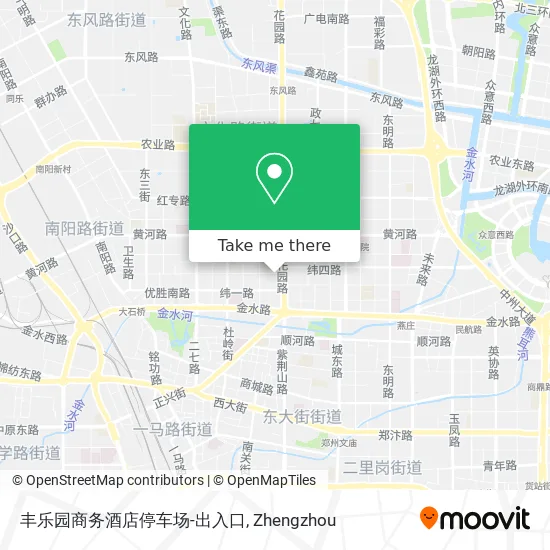 丰乐园商务酒店停车场-出入口 map
