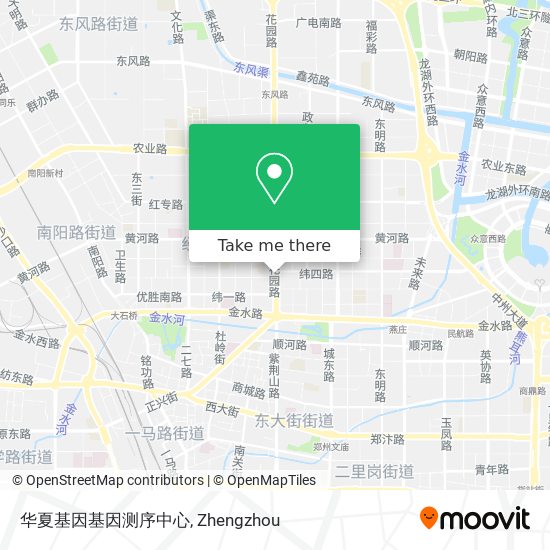 华夏基因基因测序中心 map