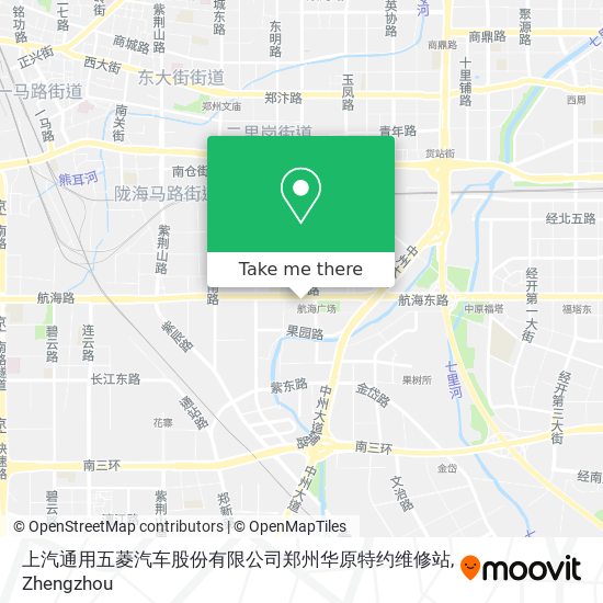 上汽通用五菱汽车股份有限公司郑州华原特约维修站 map